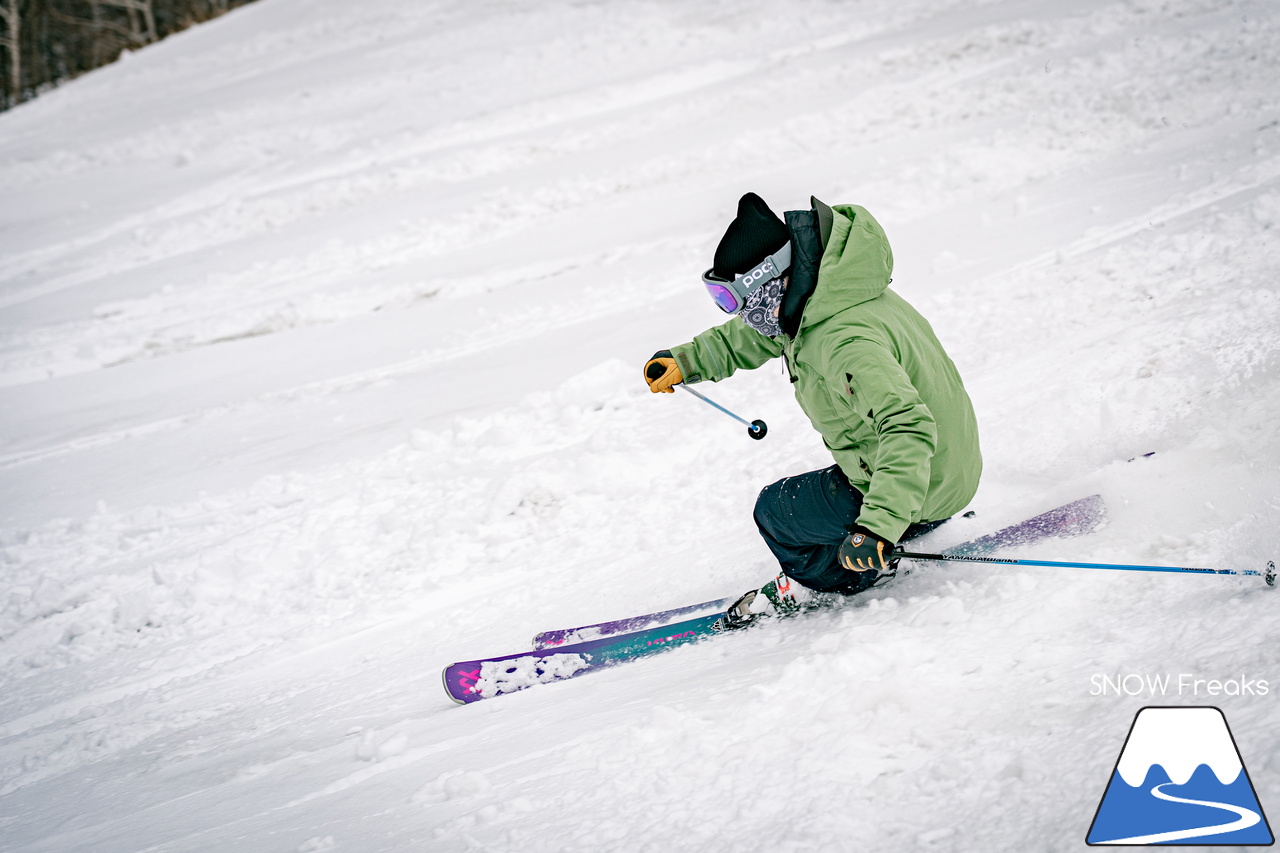 サッポロテイネ｜今シーズンは春セッション！プロスキーヤー・谷藤昌司さんと滑る１日。まさかのパウダー？！